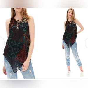 Desigual TOP CARAS ERIKA blouse wt print pattern